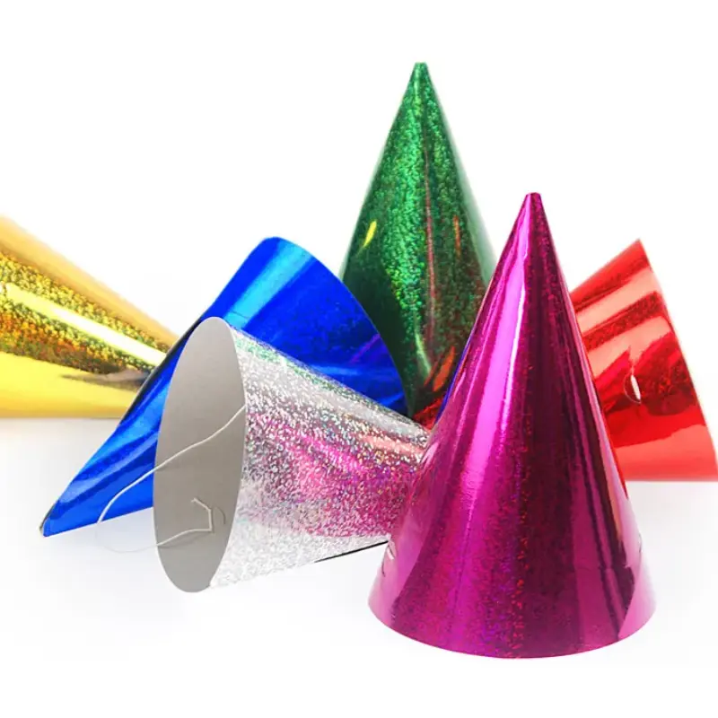 [PARCZAP20] Chapeaux multicolores holographiques 