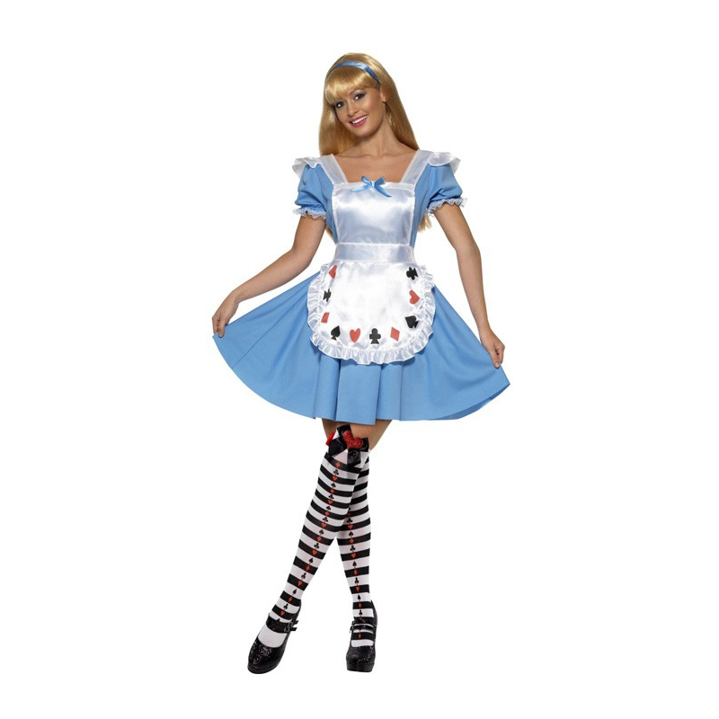 Déguisement femme "Alice et le jeu de cartes"