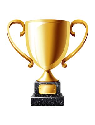 [FUN80208] Cardboard trophy decoration