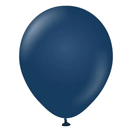 [ABC10523421] 100 Latex Balloons 5" Navy Blue - Kalisan