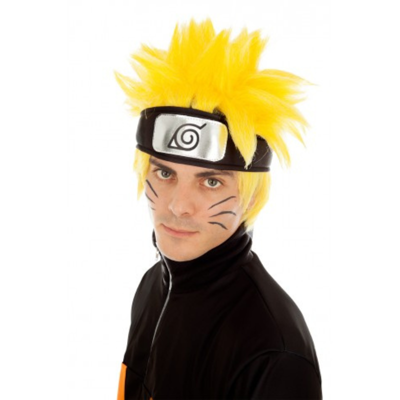 [CHAC4419] Perruque Naruto Shippuden Jaune™  (ADULTE)