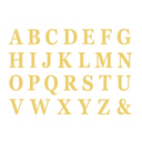 Set de 48 lettres adhésives