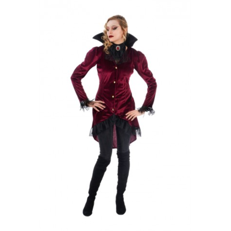 [CHAH4207S] Déguisement femme veste de vampire (S)