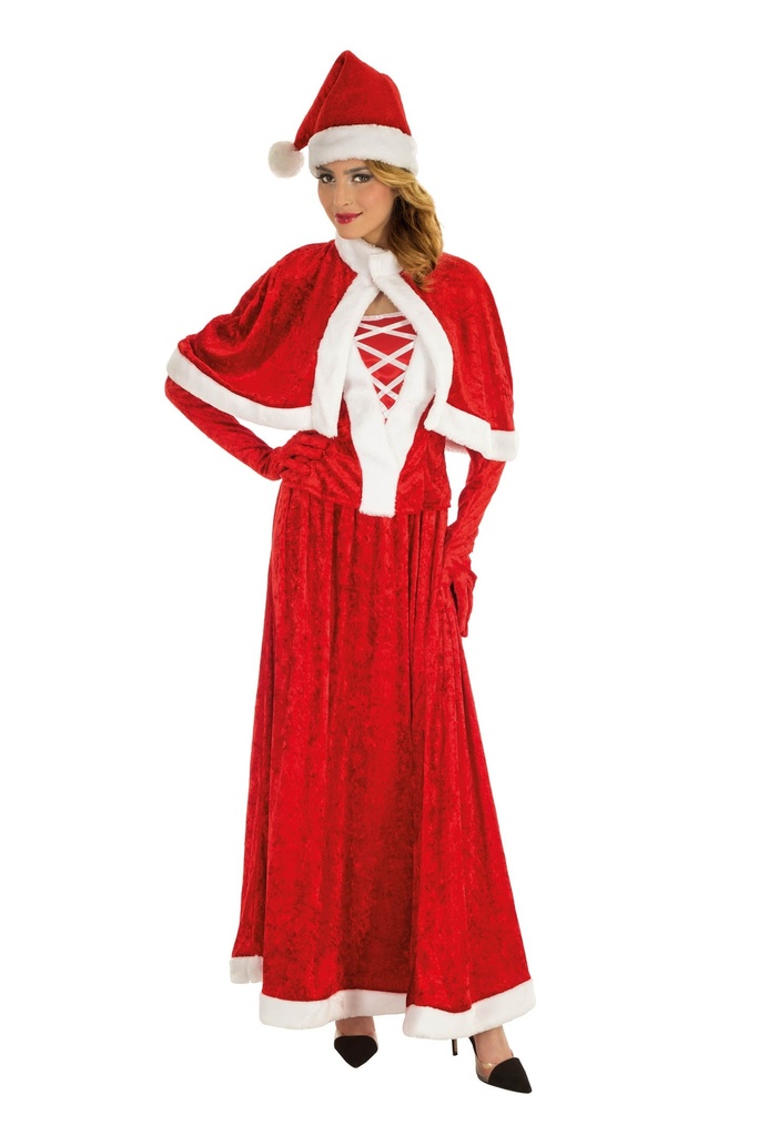 Mère Noël - Robe longue 6 pièces