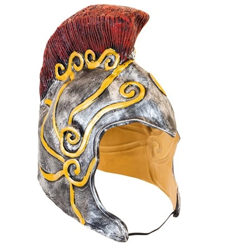 [WID6894C] Casque de centurion romain en latex