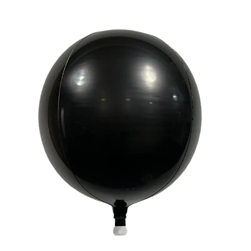 Black sphere balloon 10"/25 cm