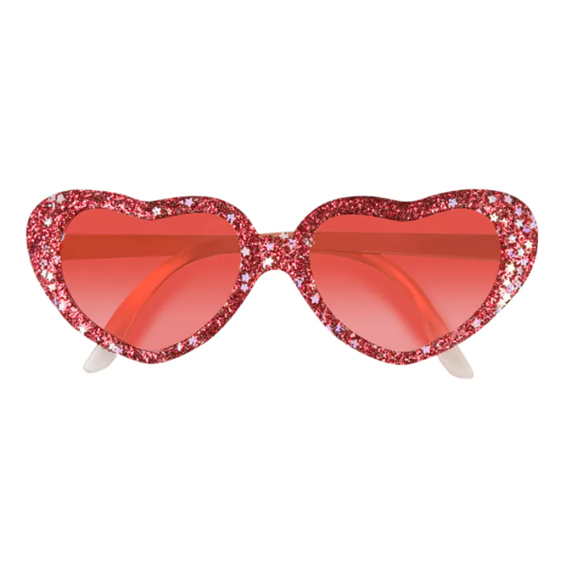 [BOL35011] Brille Herz rot Party Love