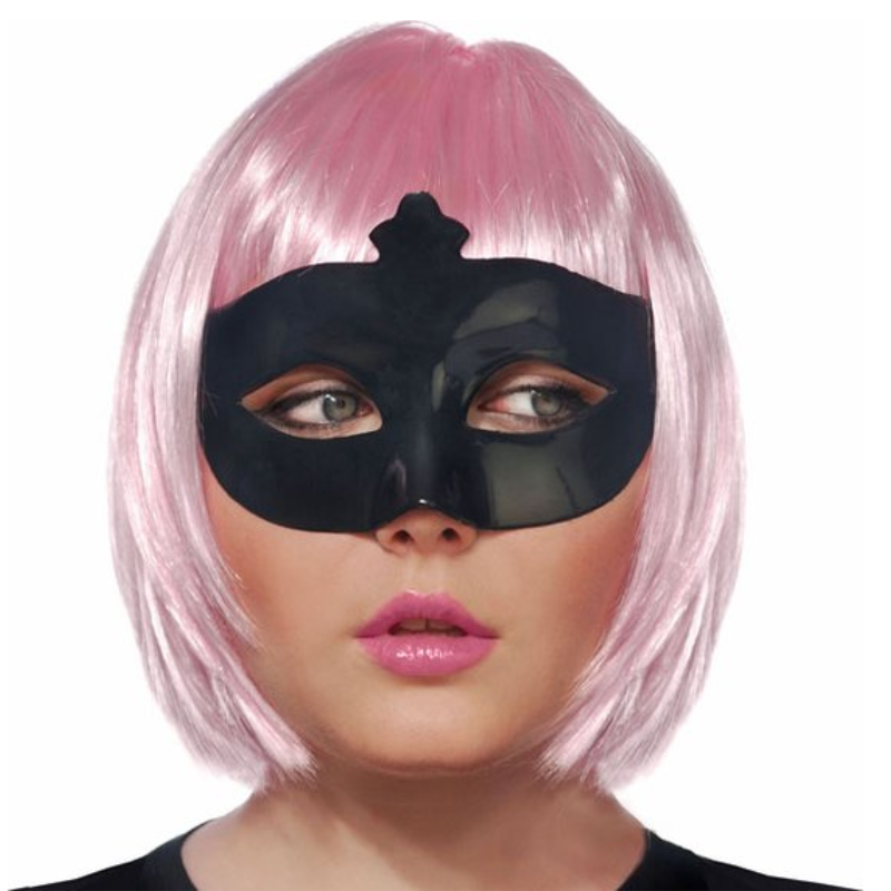[PARMAS1-010] Schwarze venezianische Maske