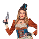 Révolver Western en latex 25 cm