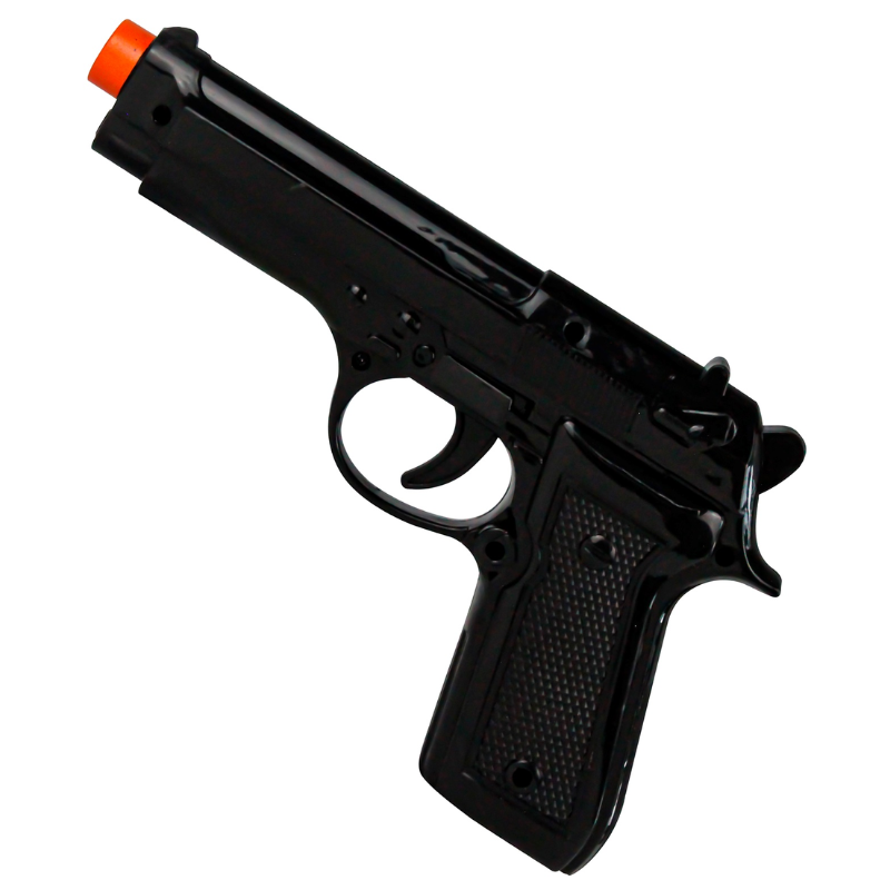 Pistolet noir en plastique