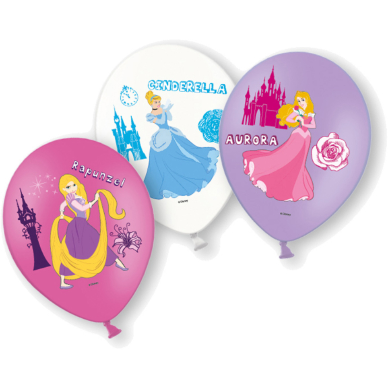 [AMS999236] Disney Princesses latex balloons, pack of 6