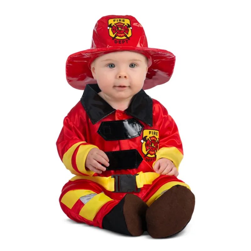 [MOM209639] Déguisement de pompier pour bébé (12-24 mois (98 cm))