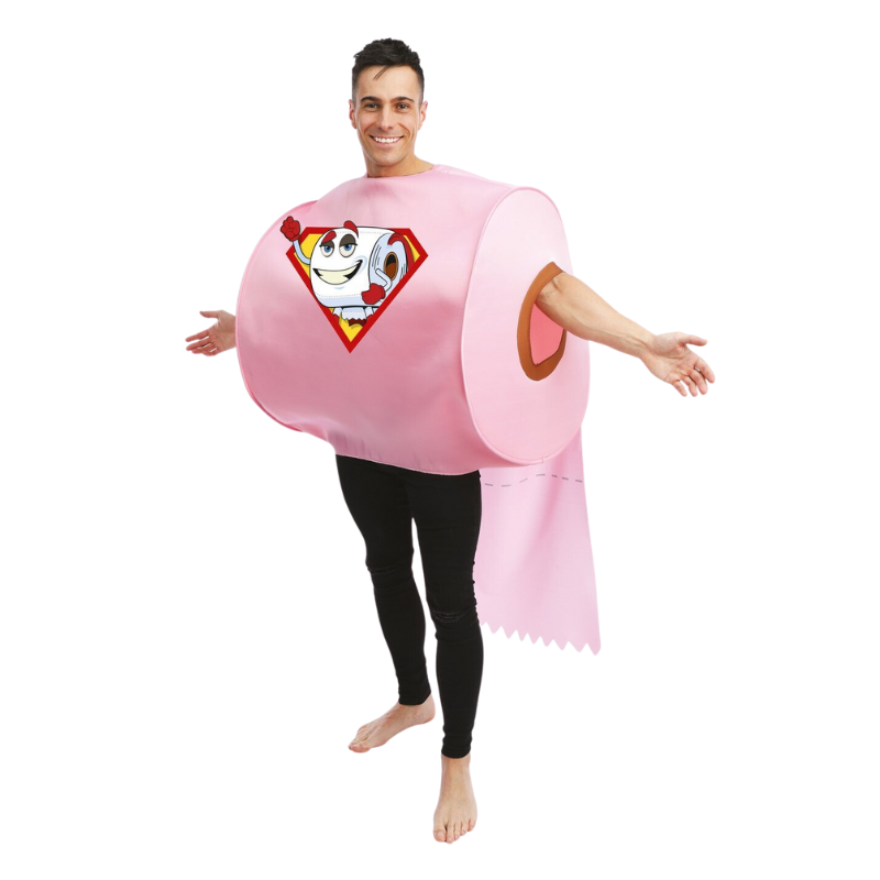 [PCL23393] Déguisement adulte "Super PQ" - TU