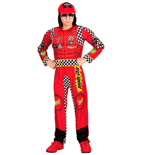 [WID05415] Déguisement de pilote de course pour enfant (116 cm)