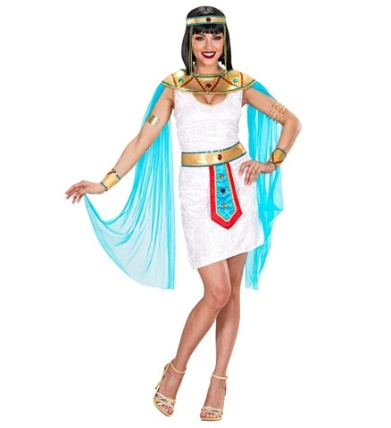 [WID74661] Queen of Egypt Fancy Dress for Women (S)