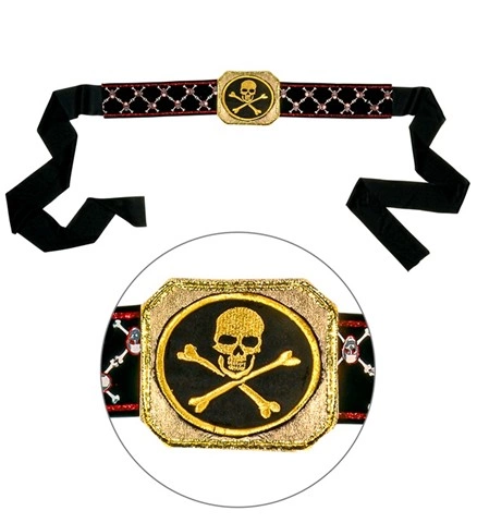 [WID7091F] Piratengürtel mit Schnalle