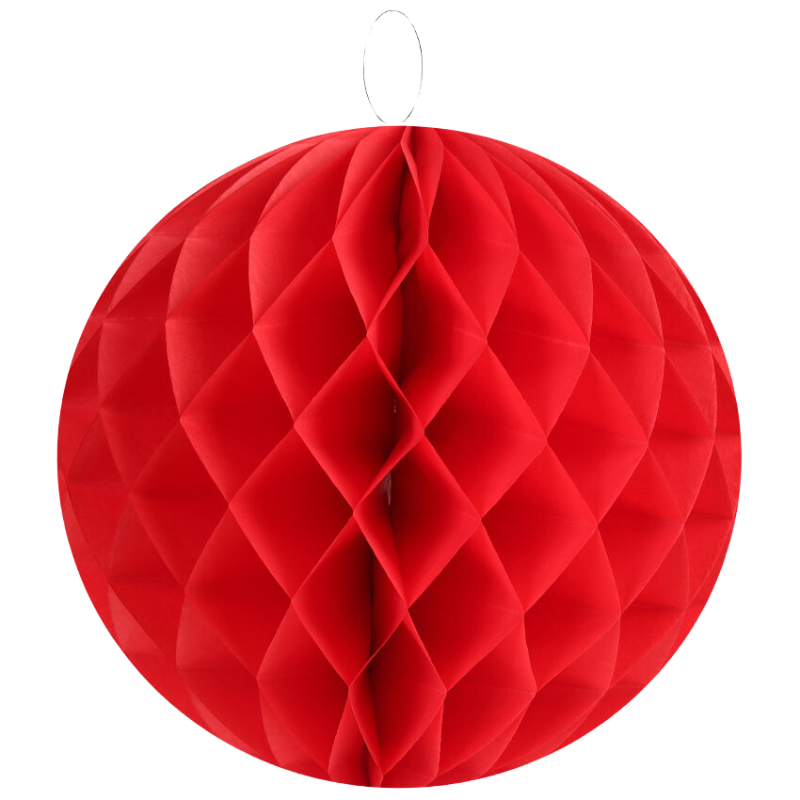 Boule nid d'abeille en papier 32 cm