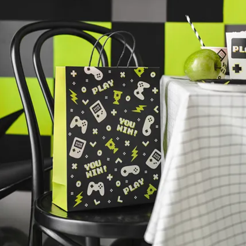 Sac cadeau "Gamer" - jeux vidéos