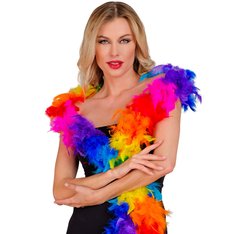 [WID03804] Boa à plumes arc en ciel 