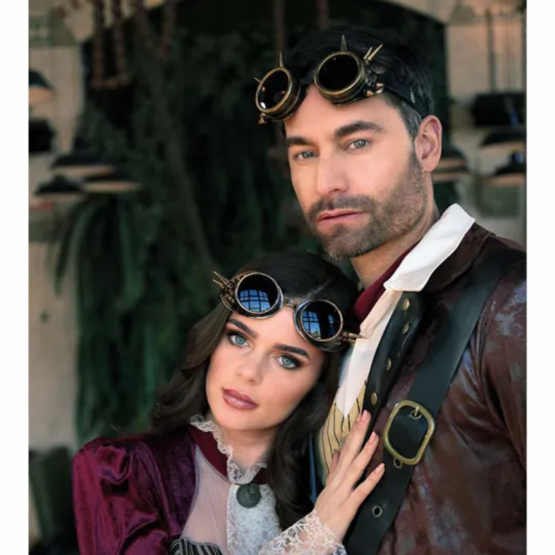 [BOL54505] Lunettes Cyberpunk cuivre