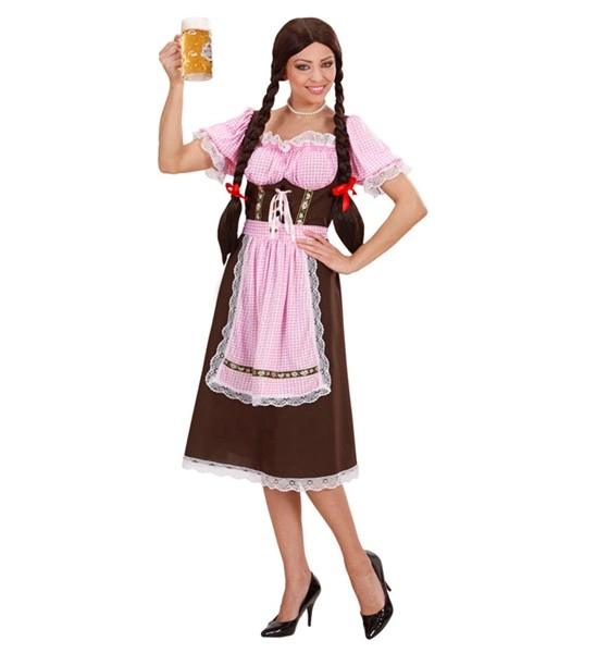 [WID73451] Déguisement bavaroise Oktoberfest femme (S)