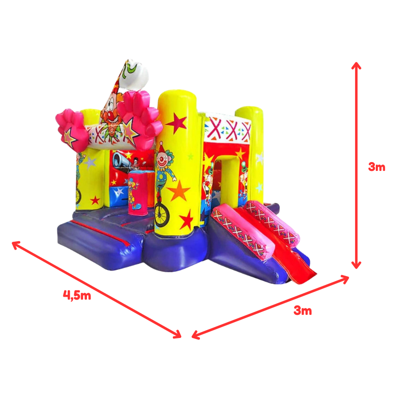 [A023 - Le Clown] Structure Gonflable Le Clown