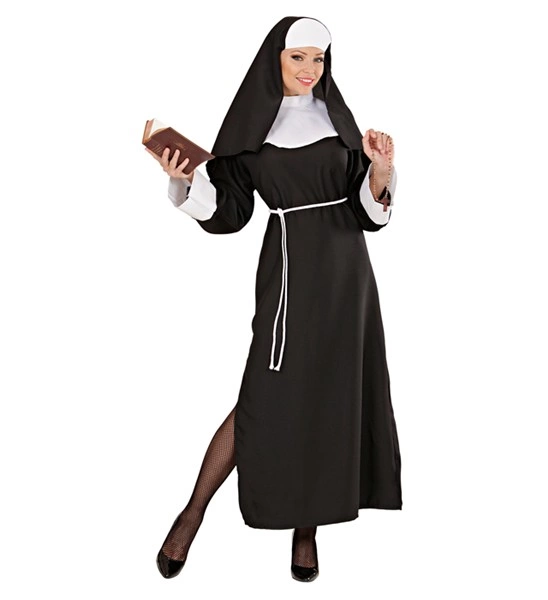 [WID44599] Nun Costume for Women (XS)