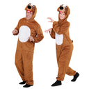 Déguisement adulte Chien marron