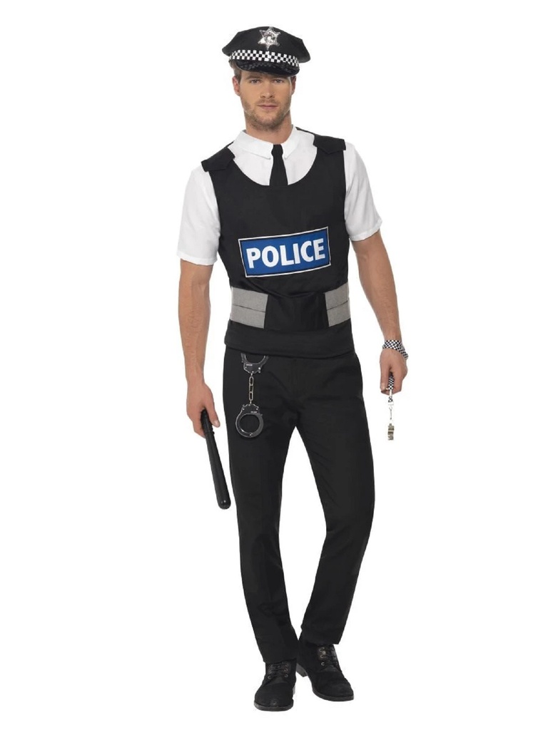 Déguisement homme policier Anglais