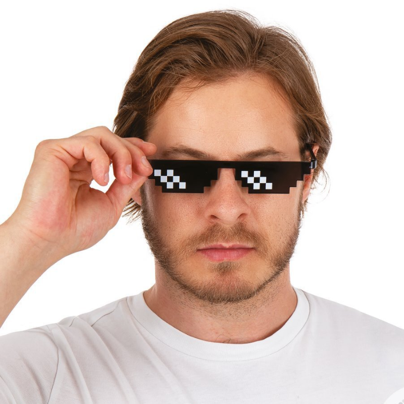 Brille Pixel Art