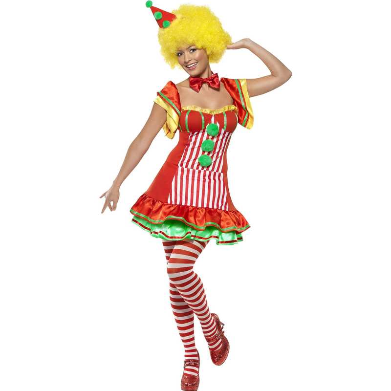 [SMI39297S] Boo Boo The Clown, Red, with Dress and Hat (S)