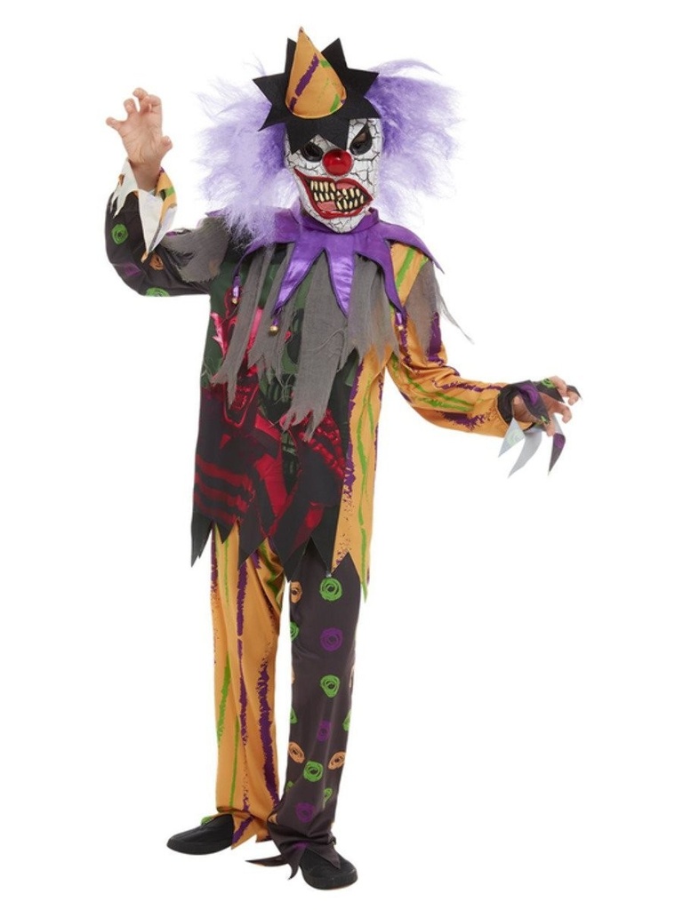 [SMI51074M] Déguisement garçon clown effrayant (7-9 ans)