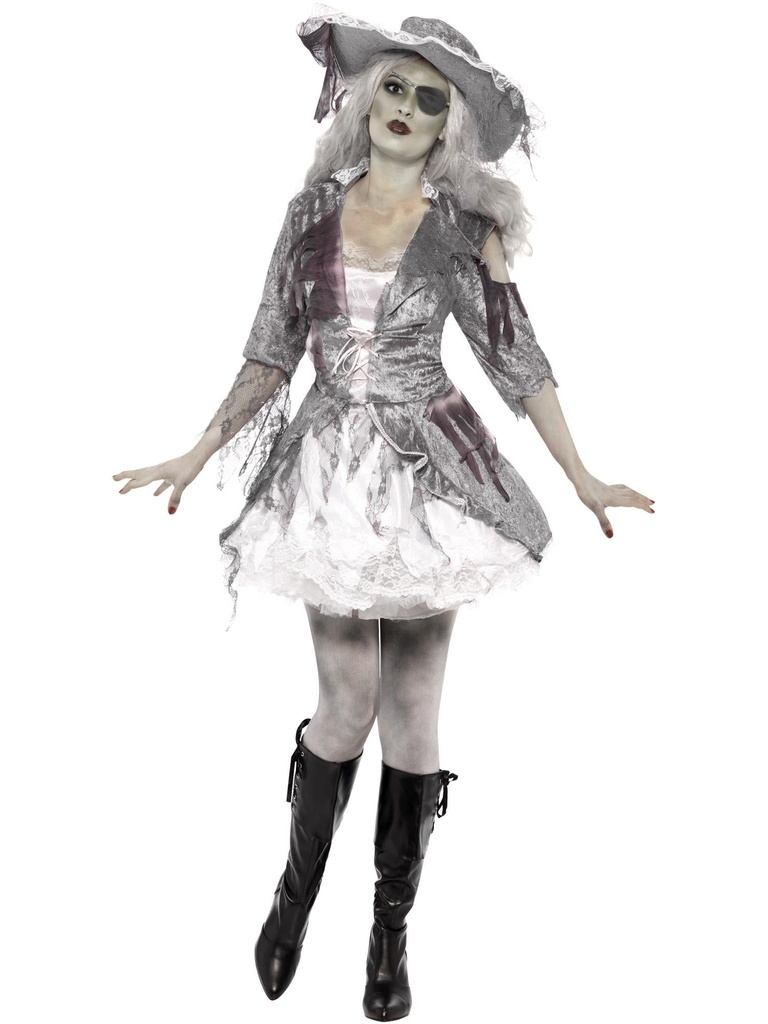 [SMI24362S] Ghost Pirate Costume for Women (S)