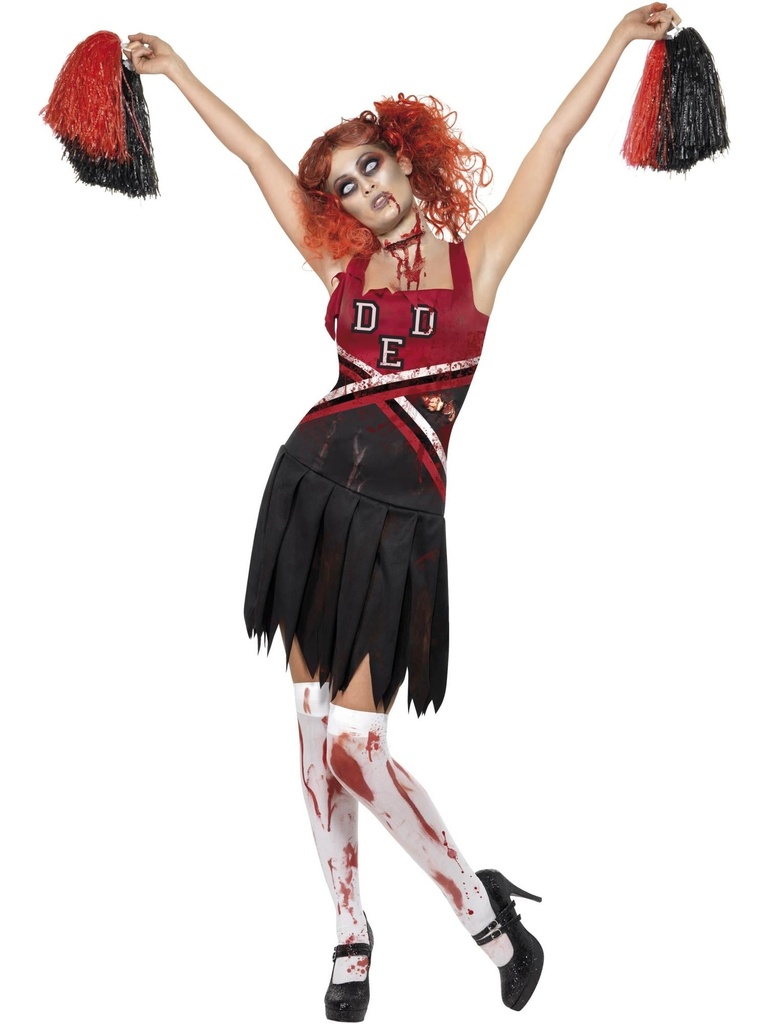 [SMI32902S] Zombie Cheerleader Costume for Women (S)