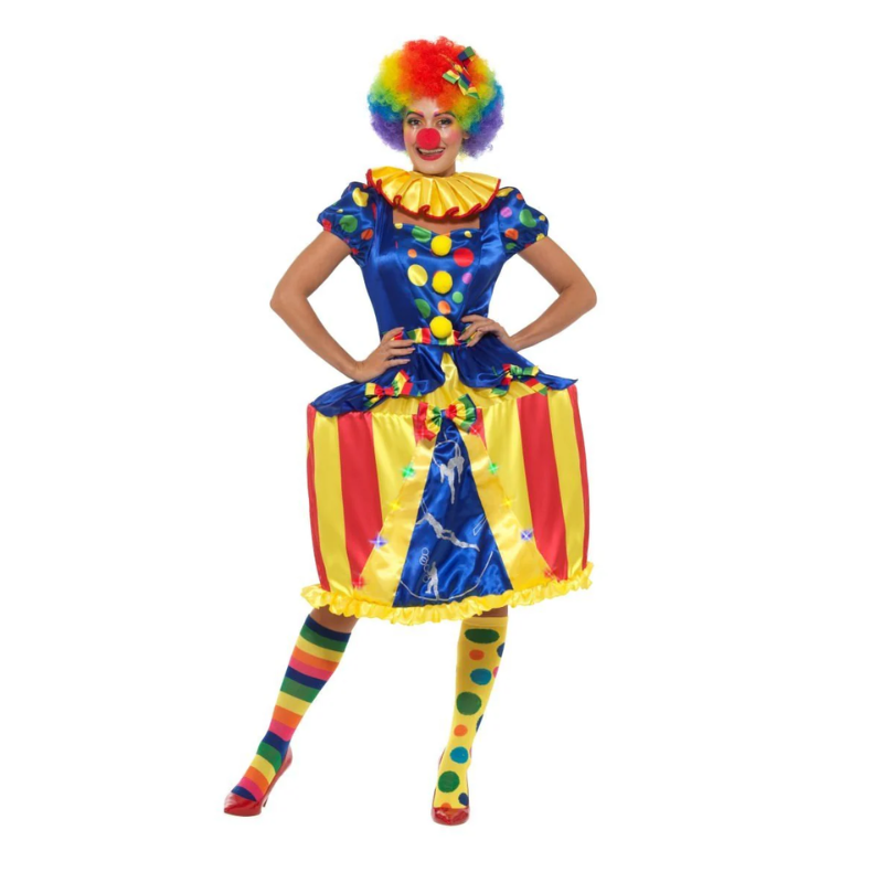 [SMI47437S] Deluxe Carousel Clown Costume for Women (S)