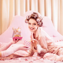 Cake topper "Bride to be" rose gold