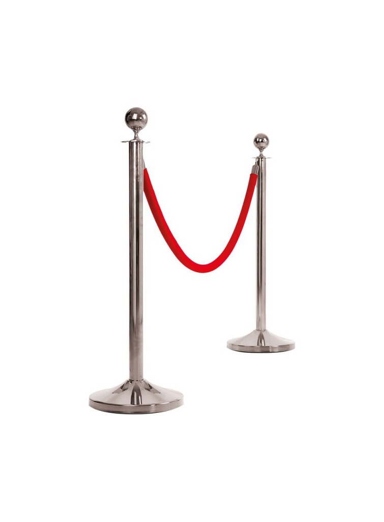 Poteaux de Guidage Or et Rouge
