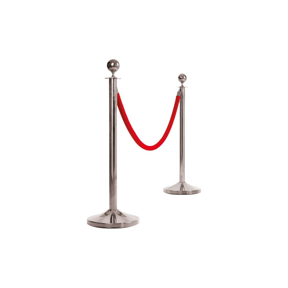 Poteaux de Guidage Or et Rouge