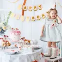 Guirlande happy birthday collection cheval, 150 cm