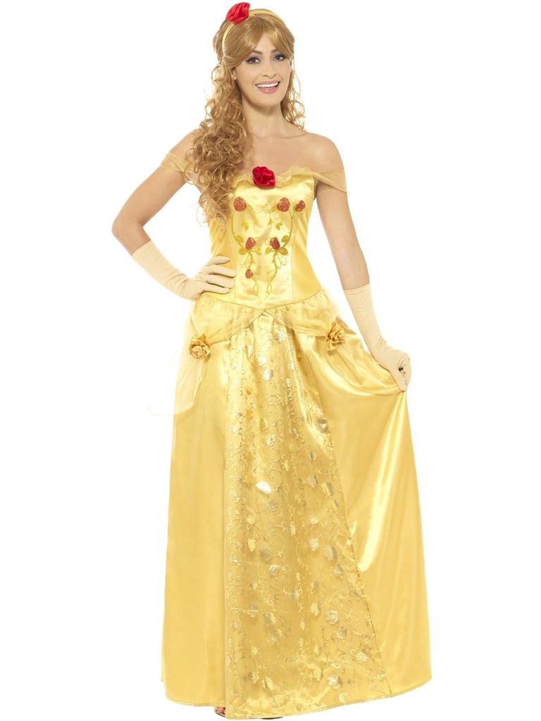 [SMI45969S] Kostüm Damen Prinzessin golden (S)