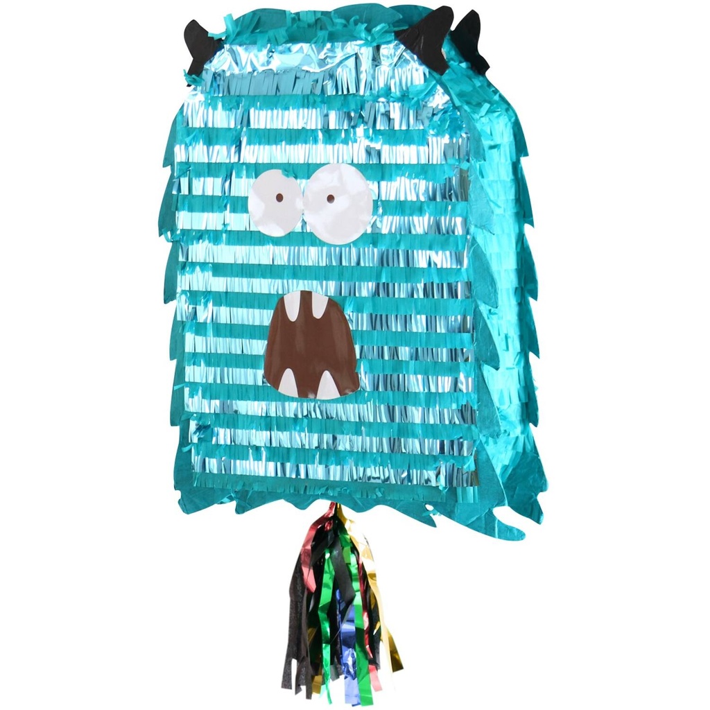 Pinata Monstre bleu 50 x 40 cm