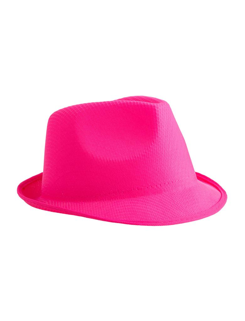 [FUN80185] Chapeau Borsalino rose fluo