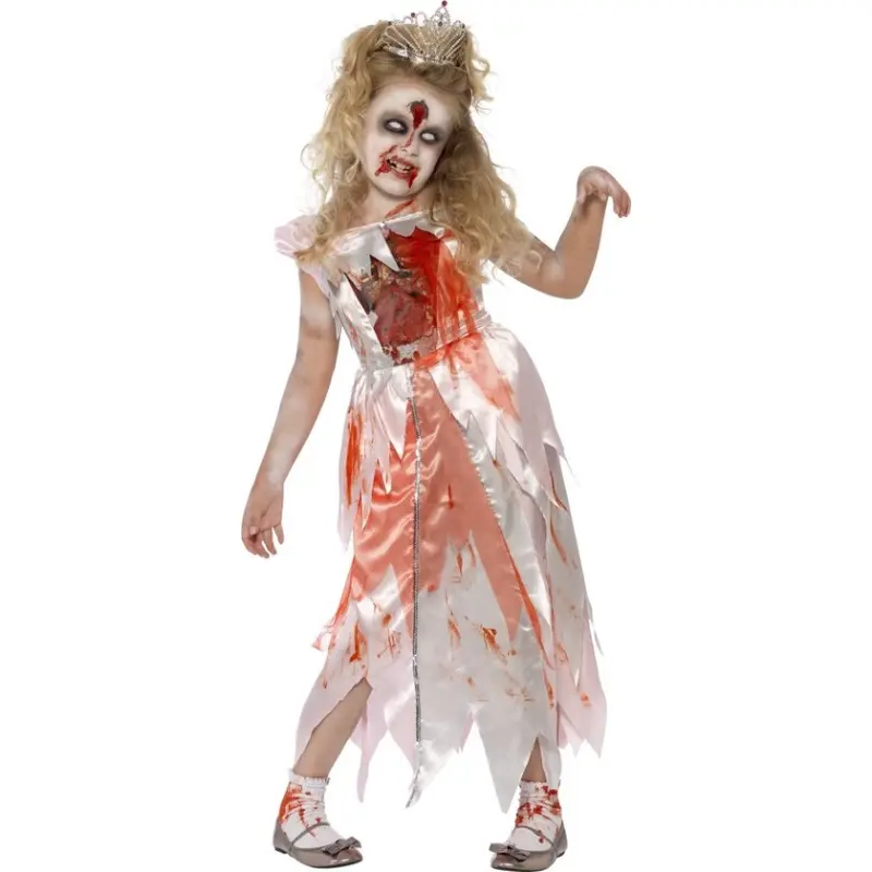 [SMI44283M] Zombie Princess Costume for Girls (7-9 ans)