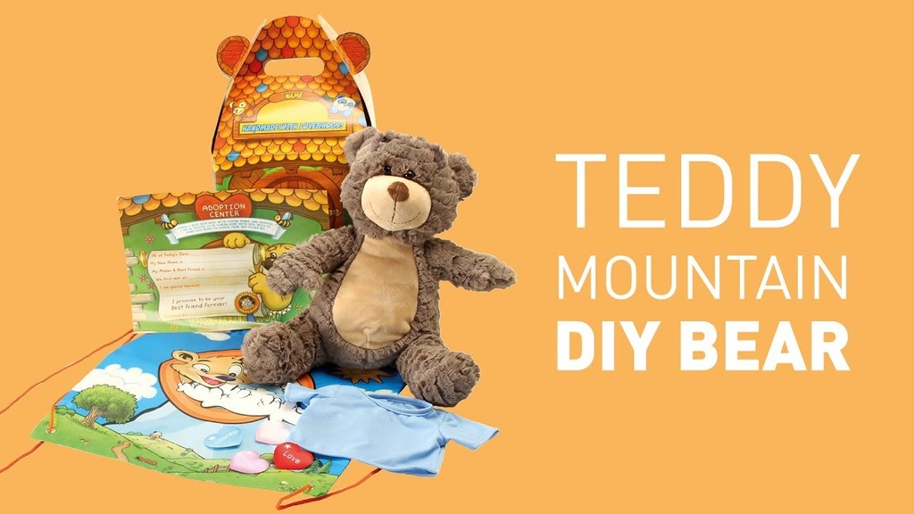 Atelier Création de peluche DIY Teddy Moutain