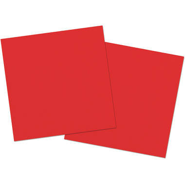 20 serviettes en papier différents coloris