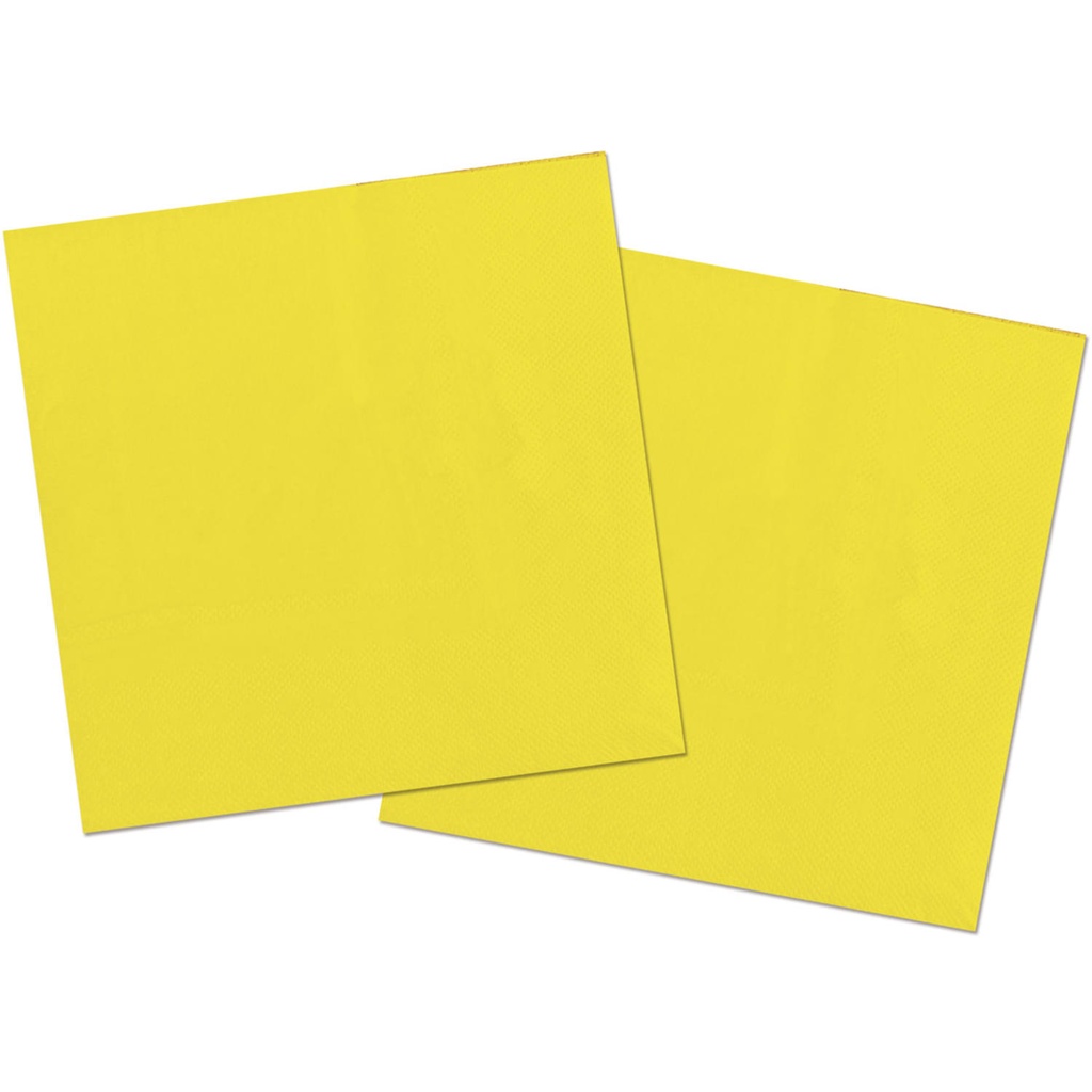 20 serviettes en papier différents coloris