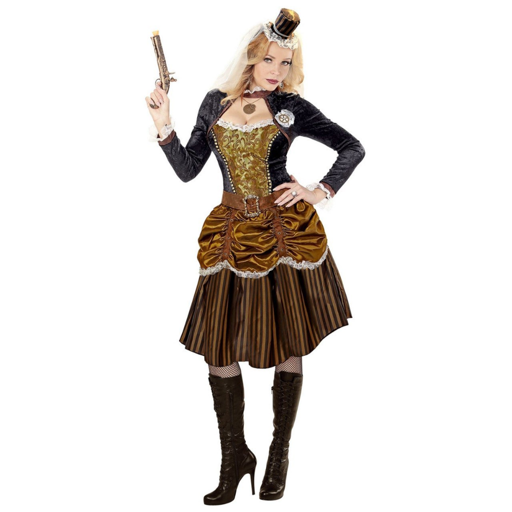 [WID07751] Déguisement pour femme Steampunk (S)