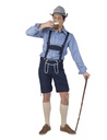 Déguisement Oktoberfest homme Lederhosen bleu