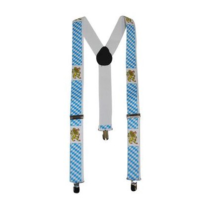 [FUN60903] Bretelles bavaroises Oktoberfest élastiques