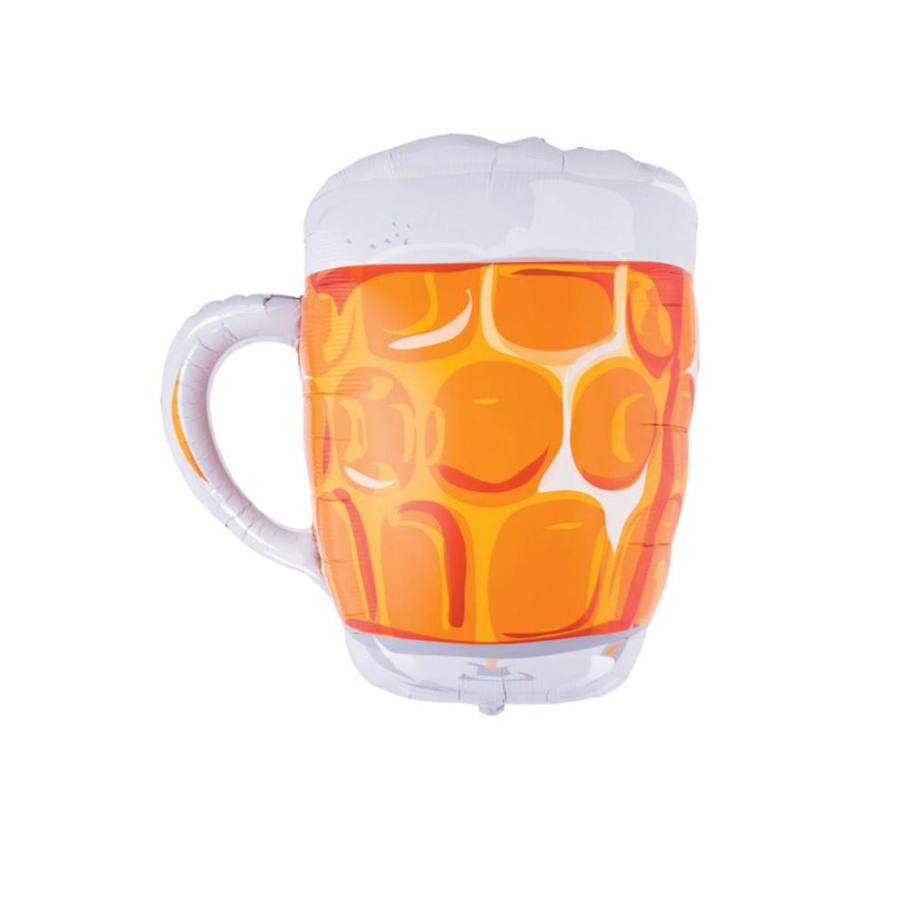 [FUN85110] Ballon alu chope de bière 100 cm